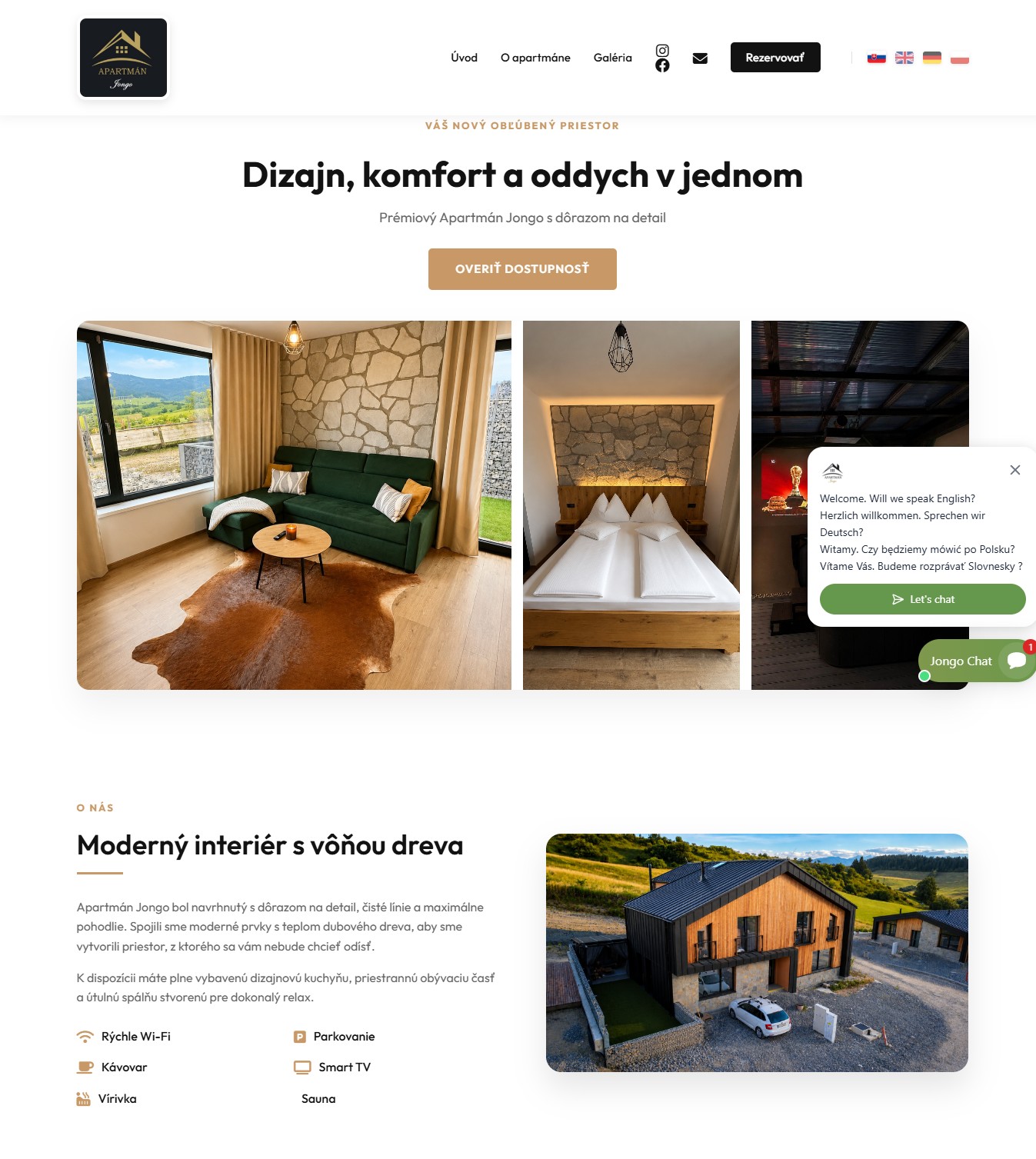 Apartmán Jongo